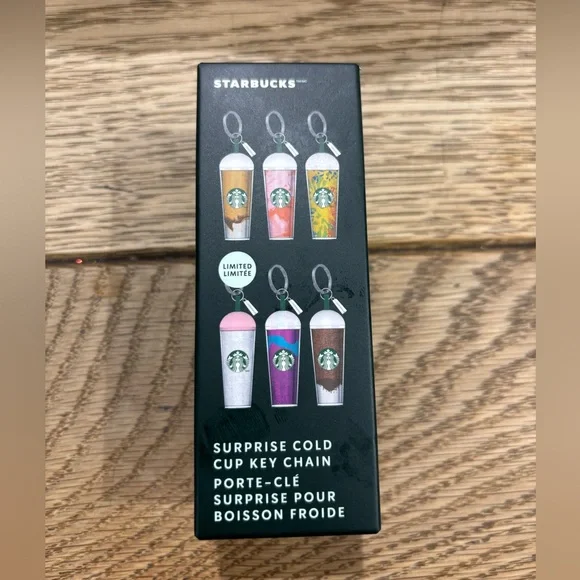 Starbucks ‘Surprise’ Cold Cup Limited Edition Key Chain 1 of 6 - Picture 1 of 1